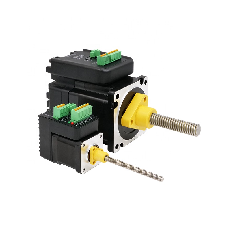 Closed Loop Stepper Motor Nema 17 - สินค้าขายดี ไดรเวอร์มอเตอร์สเต็ปเปอร์แบบไฮบริดระบบวงปิด สำหรับสกรูสี่เหลี่ยมคางหมู Nema17/23/34 แรงดันไฟฟ้า DC20V-80V