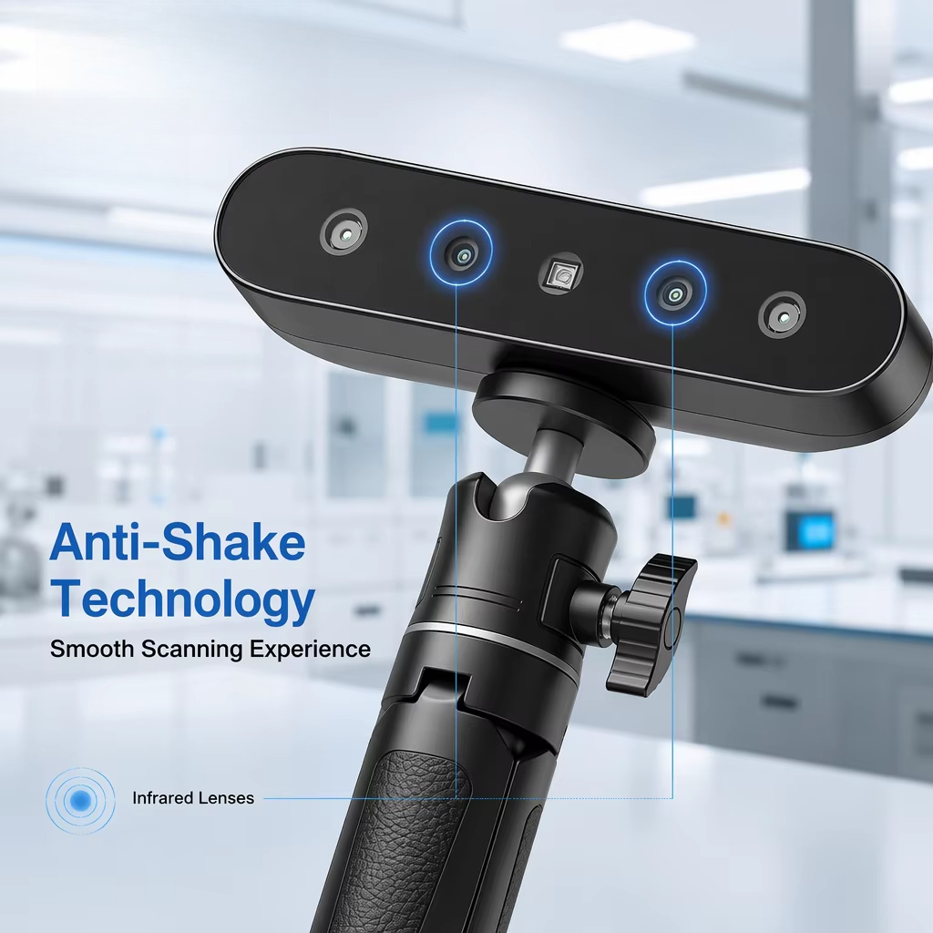 เครื่องสแกน 3 มิติความแม่นยำสู - Handheld 3D Scanner High Precision บทวิจารณ์และราคา