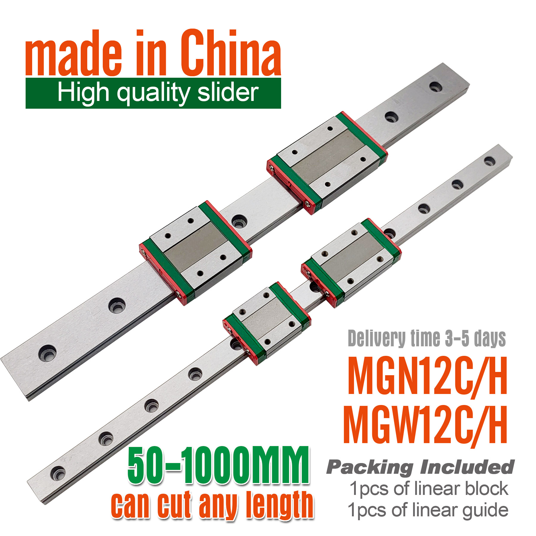MGN12H Linear Guide Slider 300 - Linear Rail Mgn12H Set บทวิจารณ์และราคา