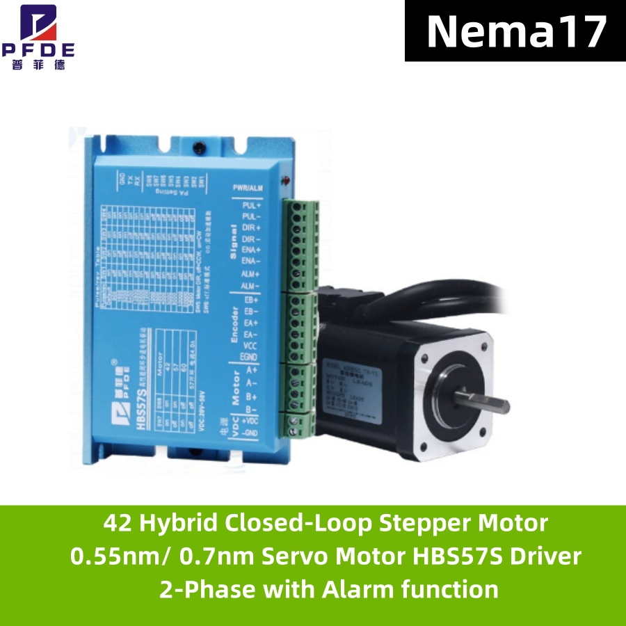 มอเตอร์สเต็ปเปอร์แบบวงปิดไฮบริ - Closed Loop Stepper Motor Nema 17 บทวิจารณ์และราคา