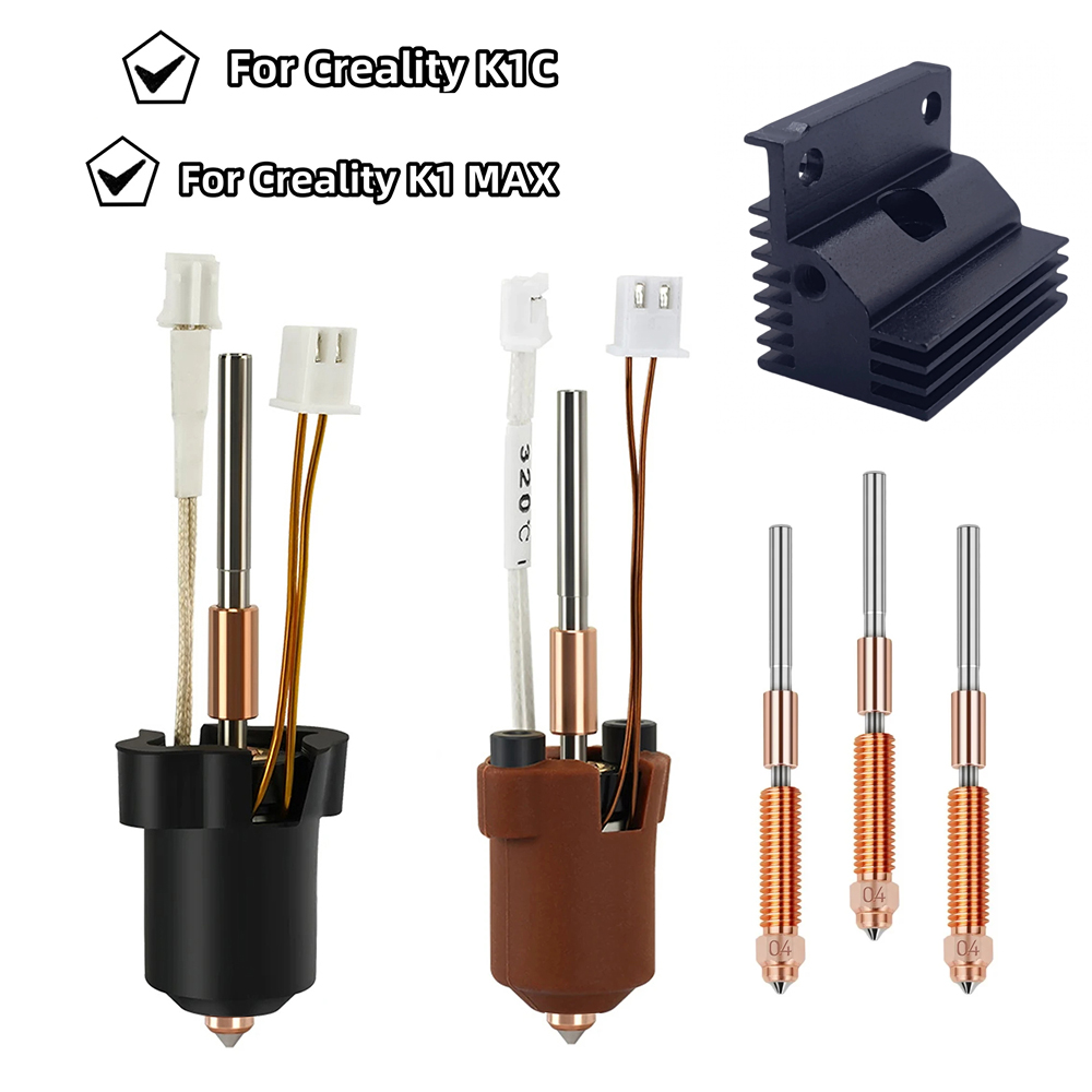 Hotend สําหรับ Creality K1C K1 - High Flow Ceramic Hotend บทวิจารณ์และราคา